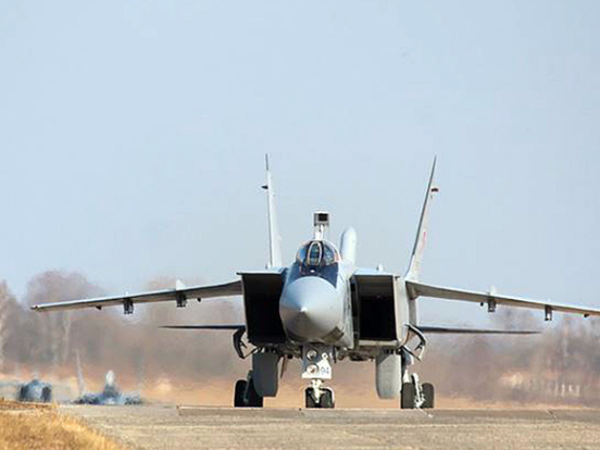 В Камчатском крае упал истребитель МиГ-31
