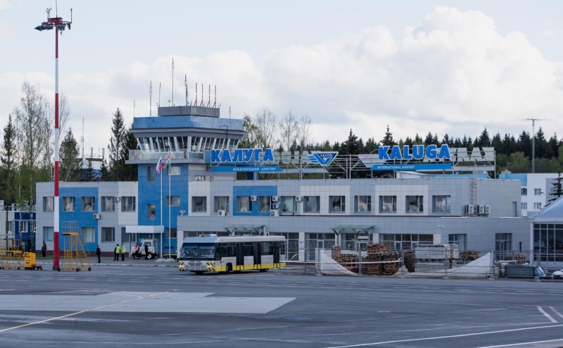 Аэропорт Калуги закрыли для полетов